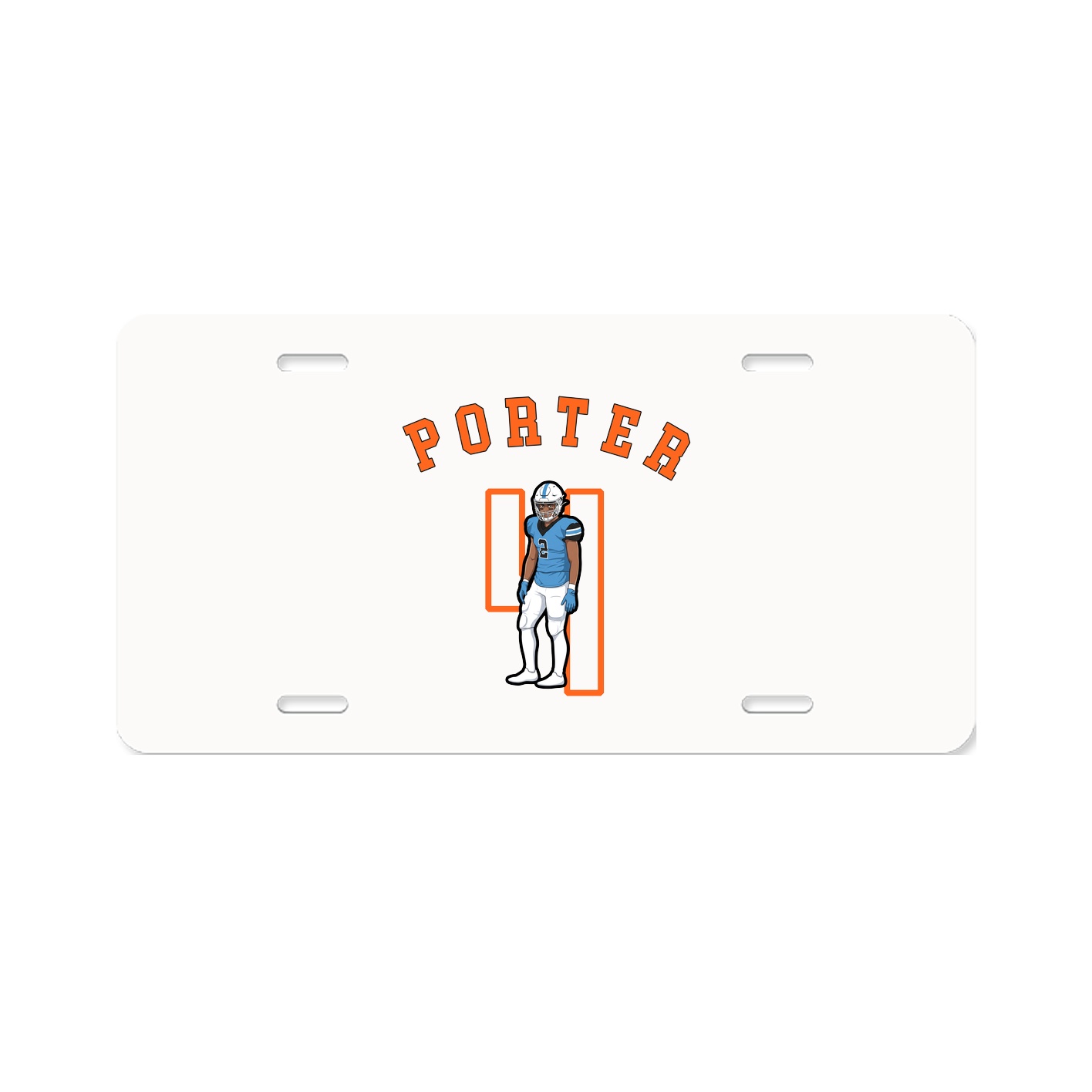 License Plate — Shirsey Arch in Classic