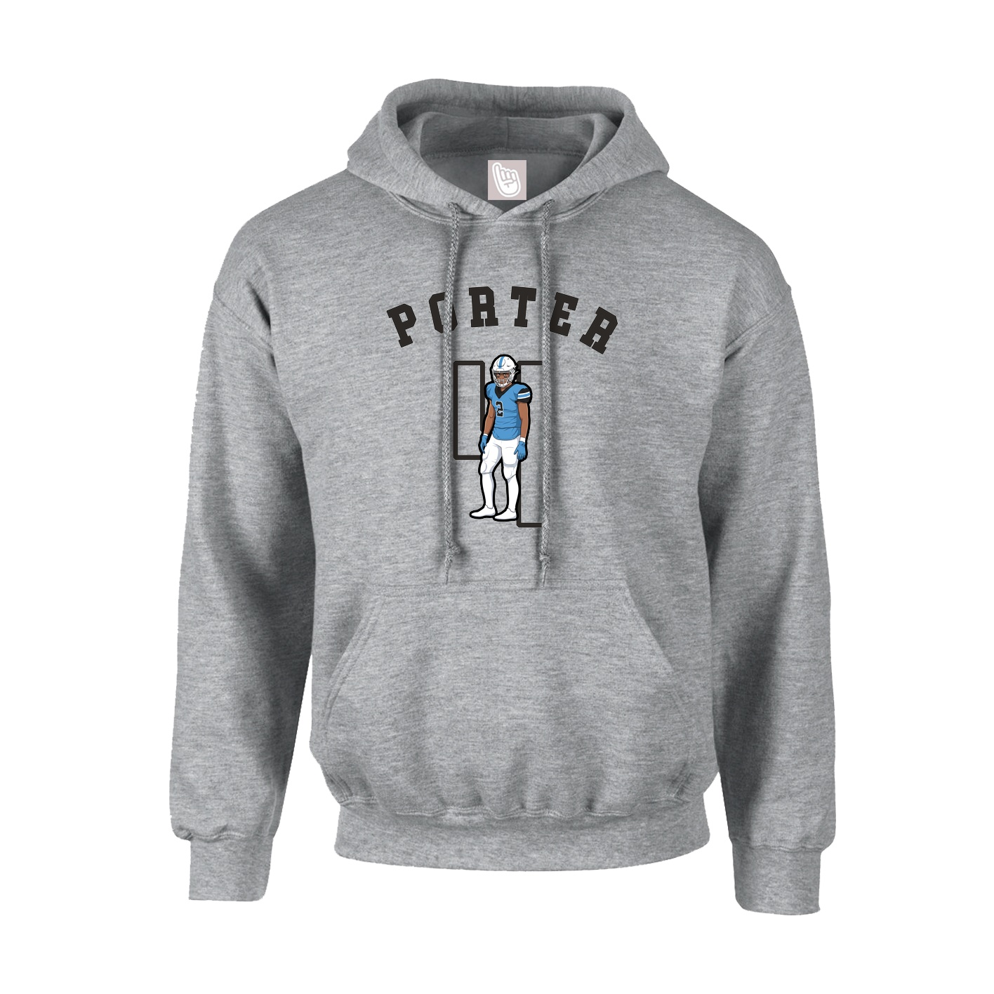 Hoodie — Shirsey Arch in Grey