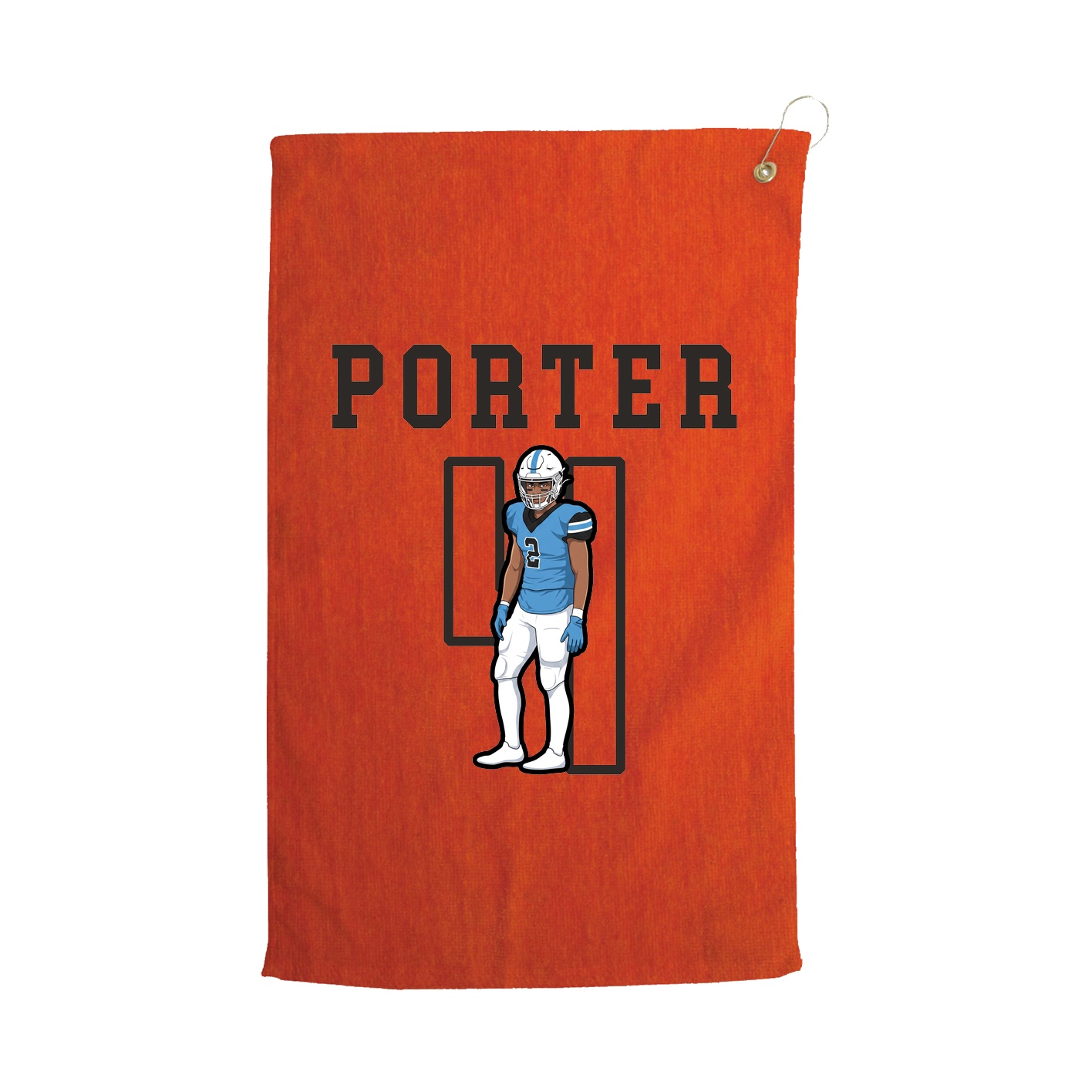 Golf Towel — Shirsey in Orange