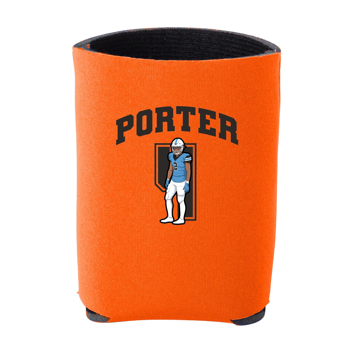 Can Holder — Number in Orange