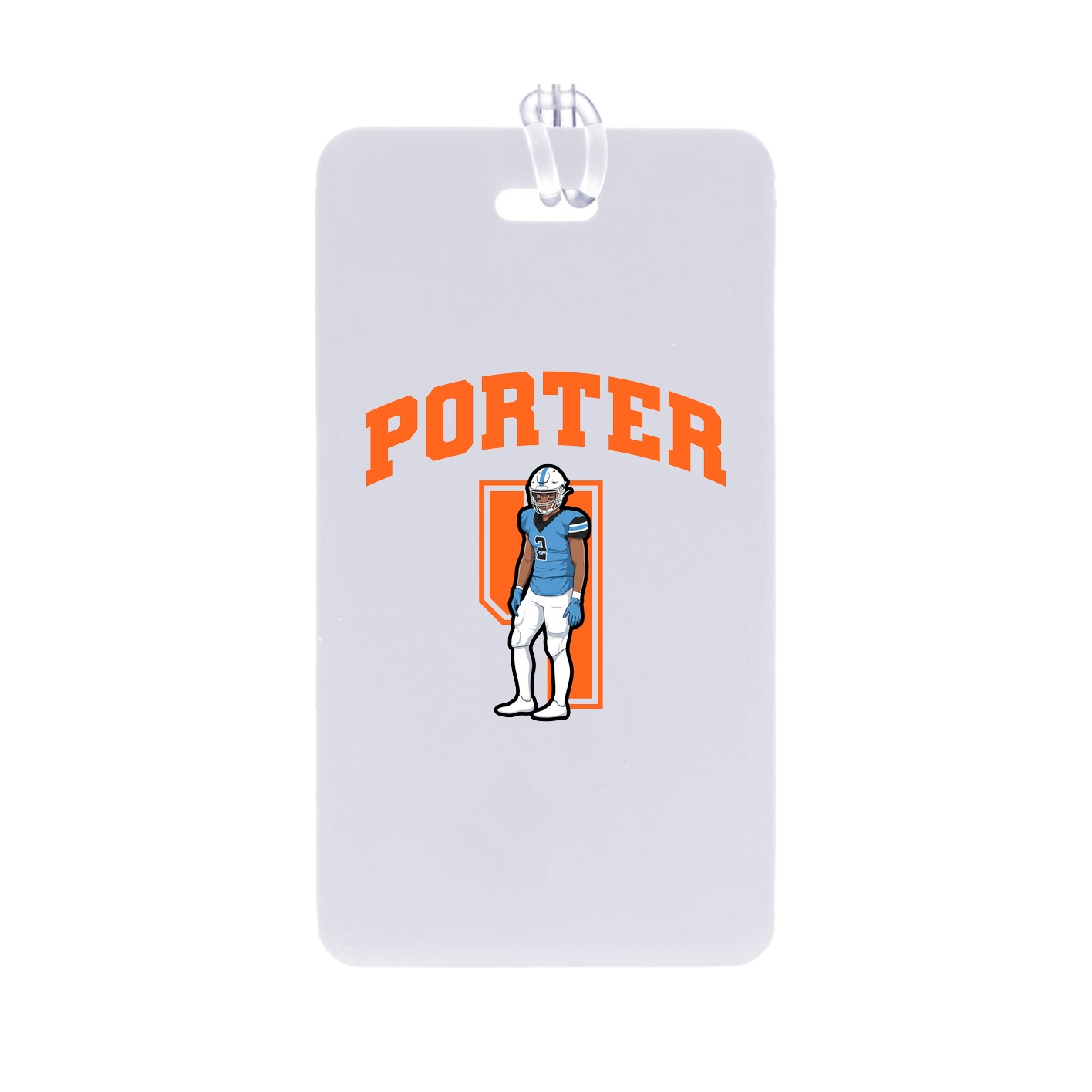 Bag Tag — Number in Classic