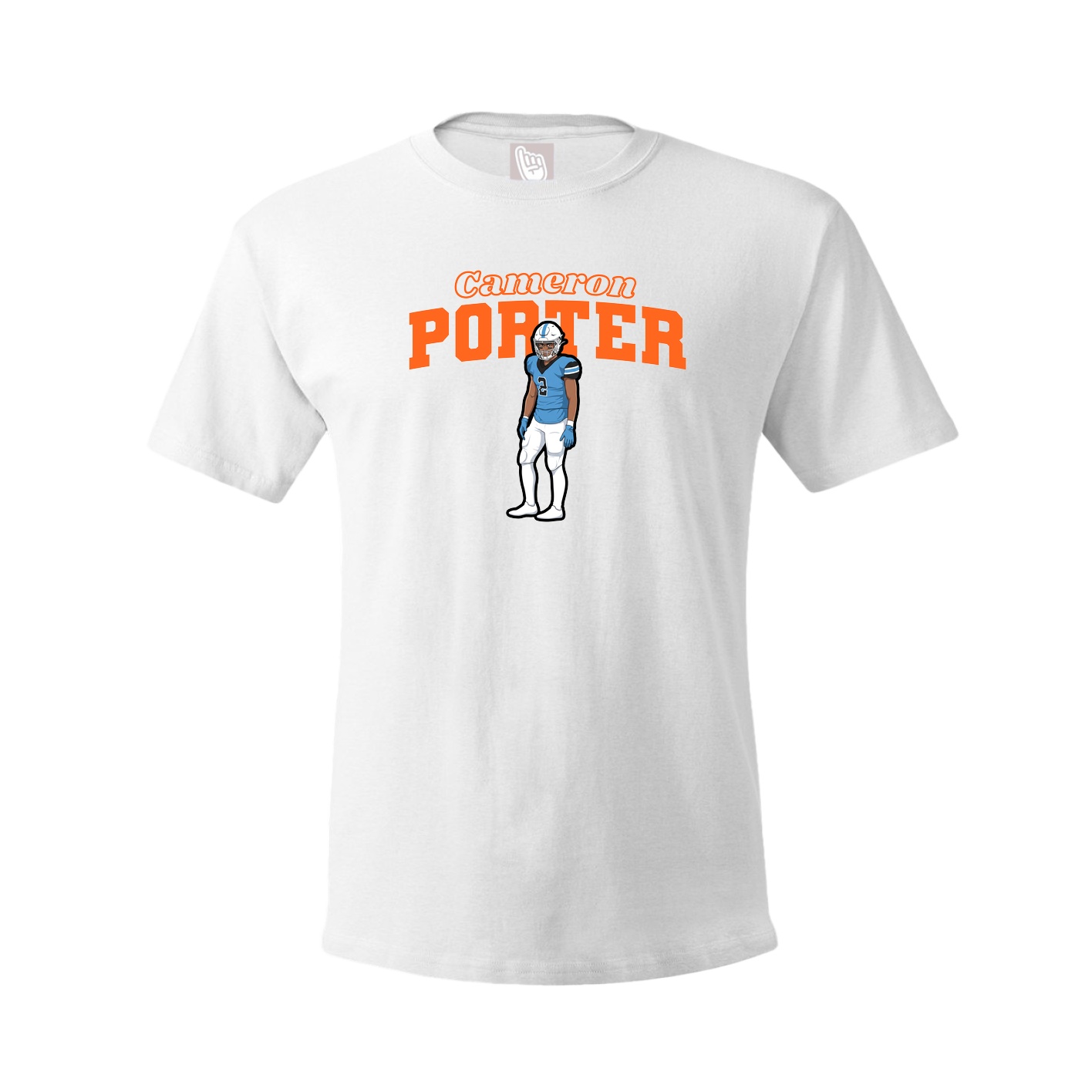 Tee — Name Arch in White