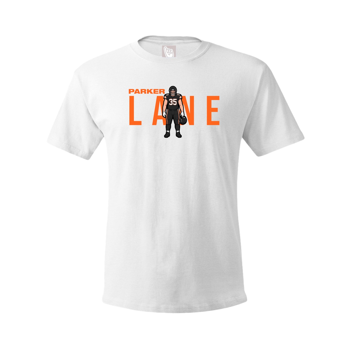 Youth Tee — Player Name in White