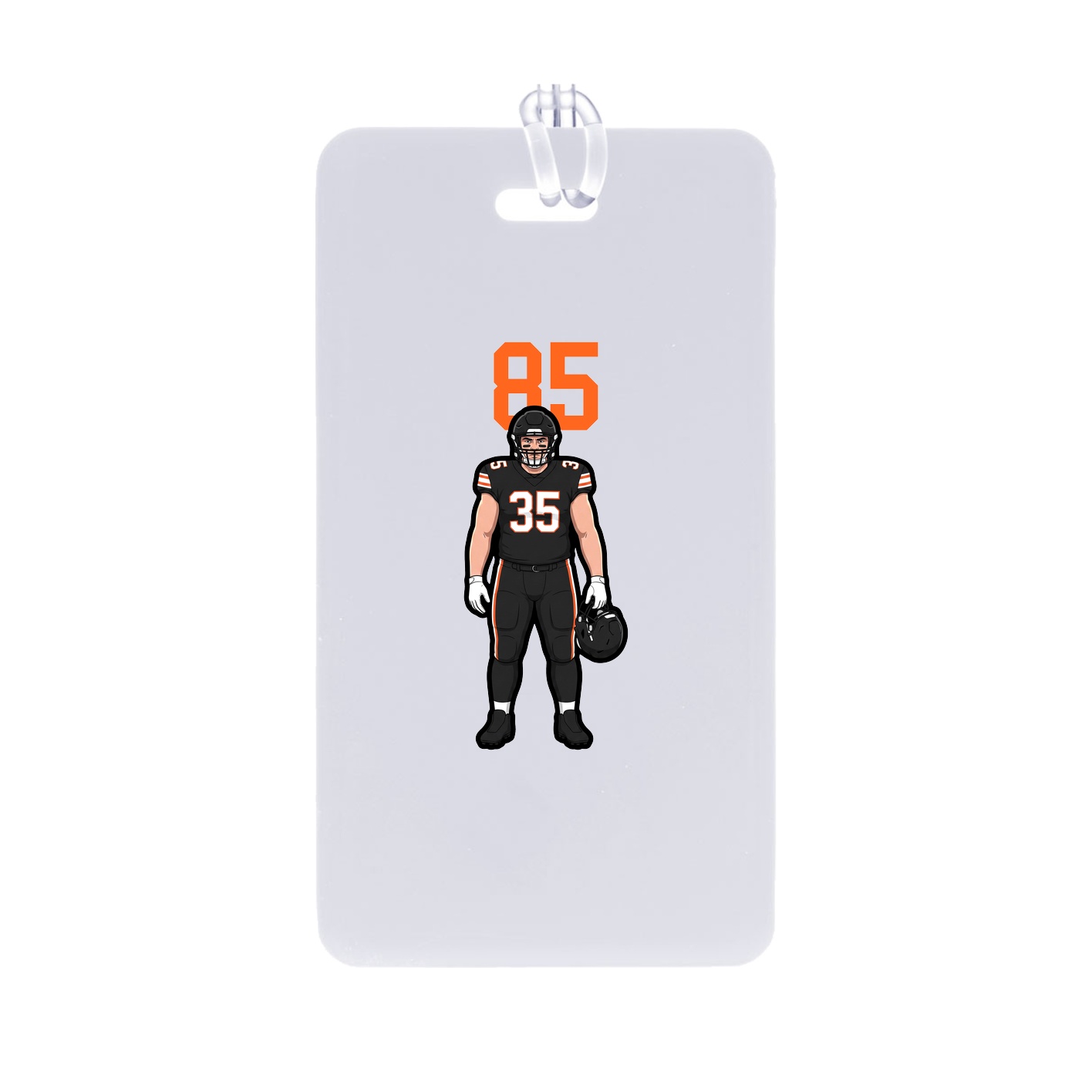 Bag Tag — Number Top in Classic