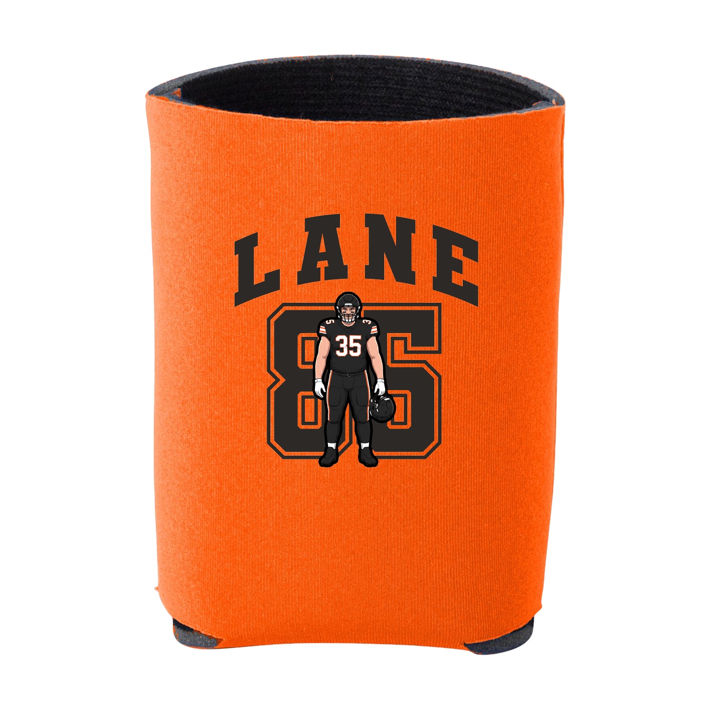 Can Holder — Number in Orange