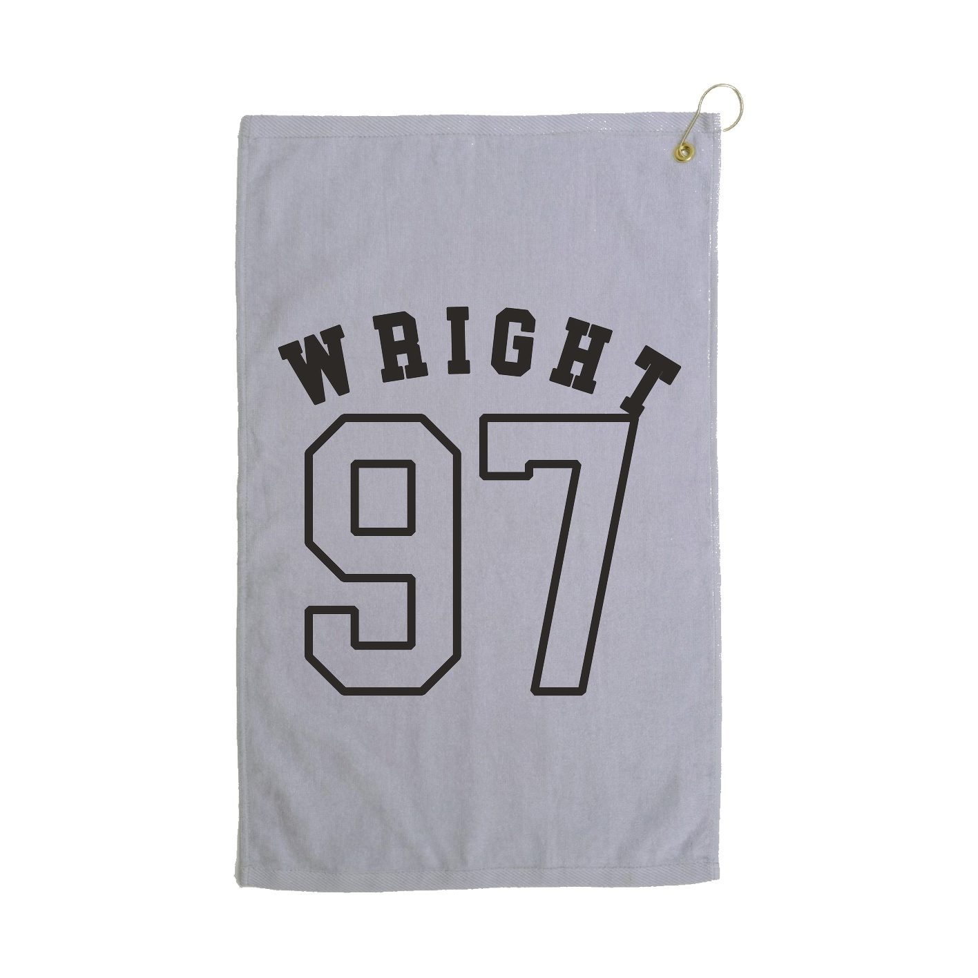 Golf Towel — Shirsey Arch in Grey