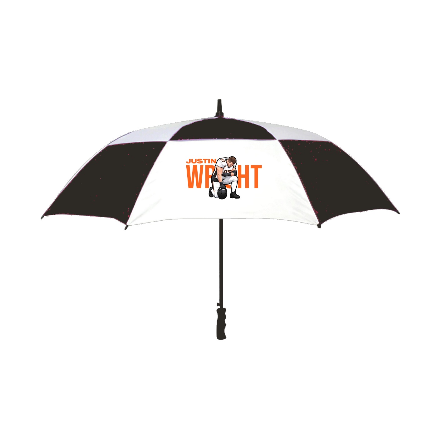 Golf Umbrella — Player Name in Black