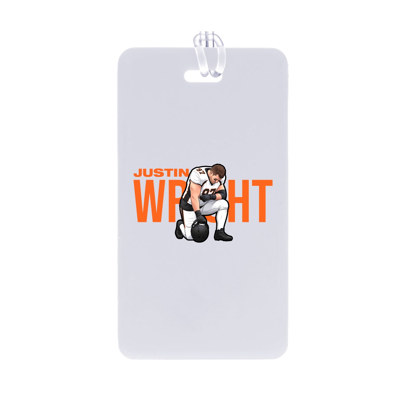 Bag Tag — Player Name in Classic