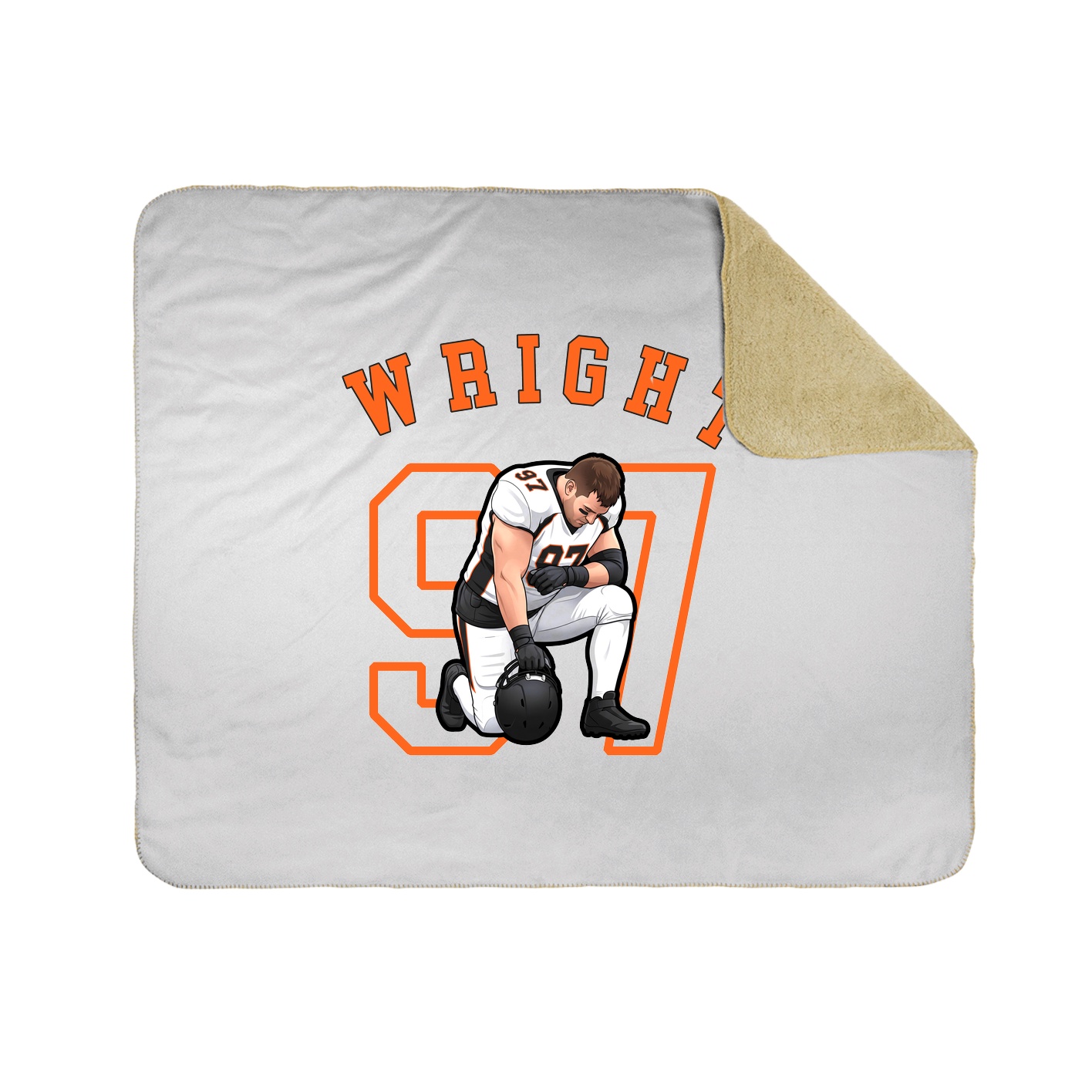 Throw Blanket — Shirsey Arch in White