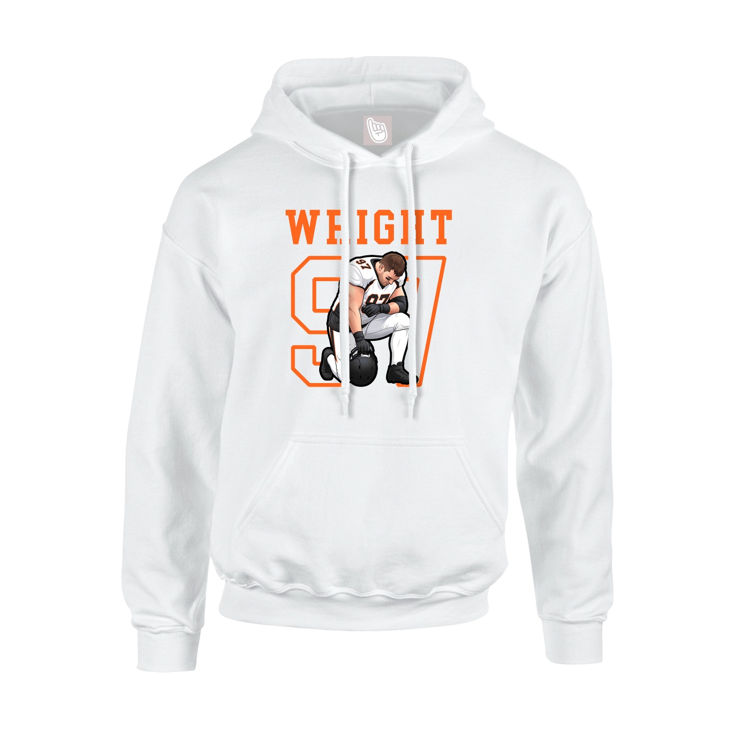 Youth Hoodie — Shirsey in White