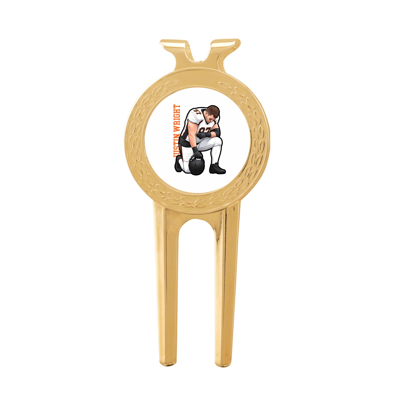 Divot Tool with Ball Marker — Name Vertical in Classic