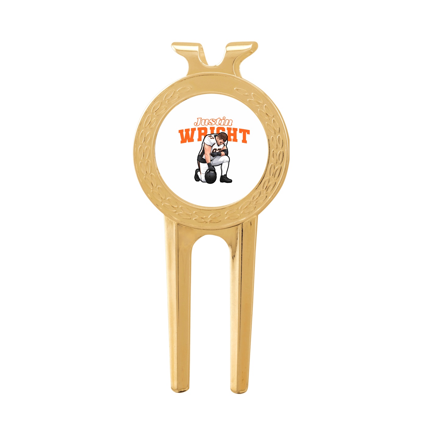 Divot Tool with Ball Marker — Name Arch in Classic