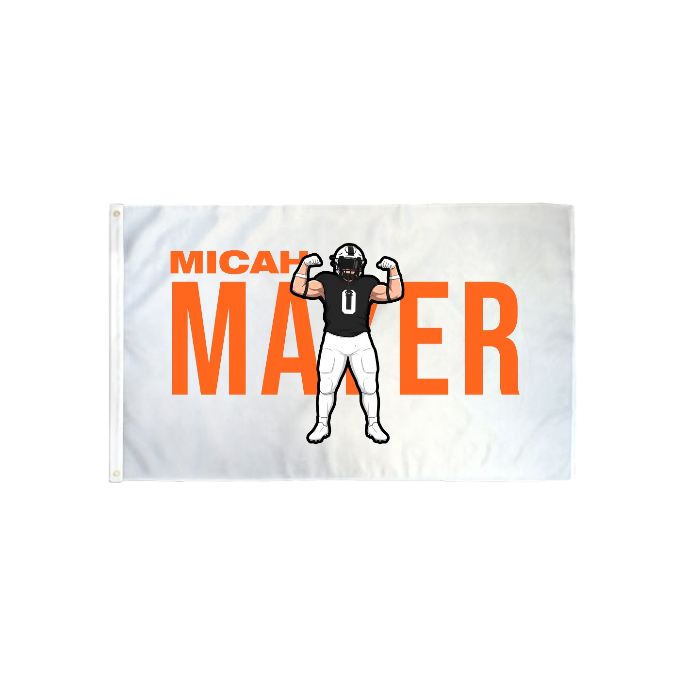 3x5 Flag — Player Name in Classic