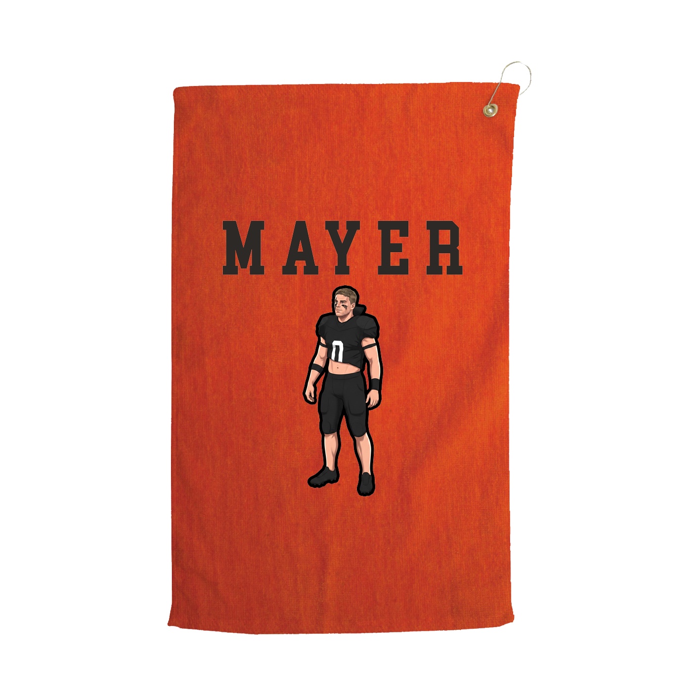Golf Towel — Shirsey in Orange