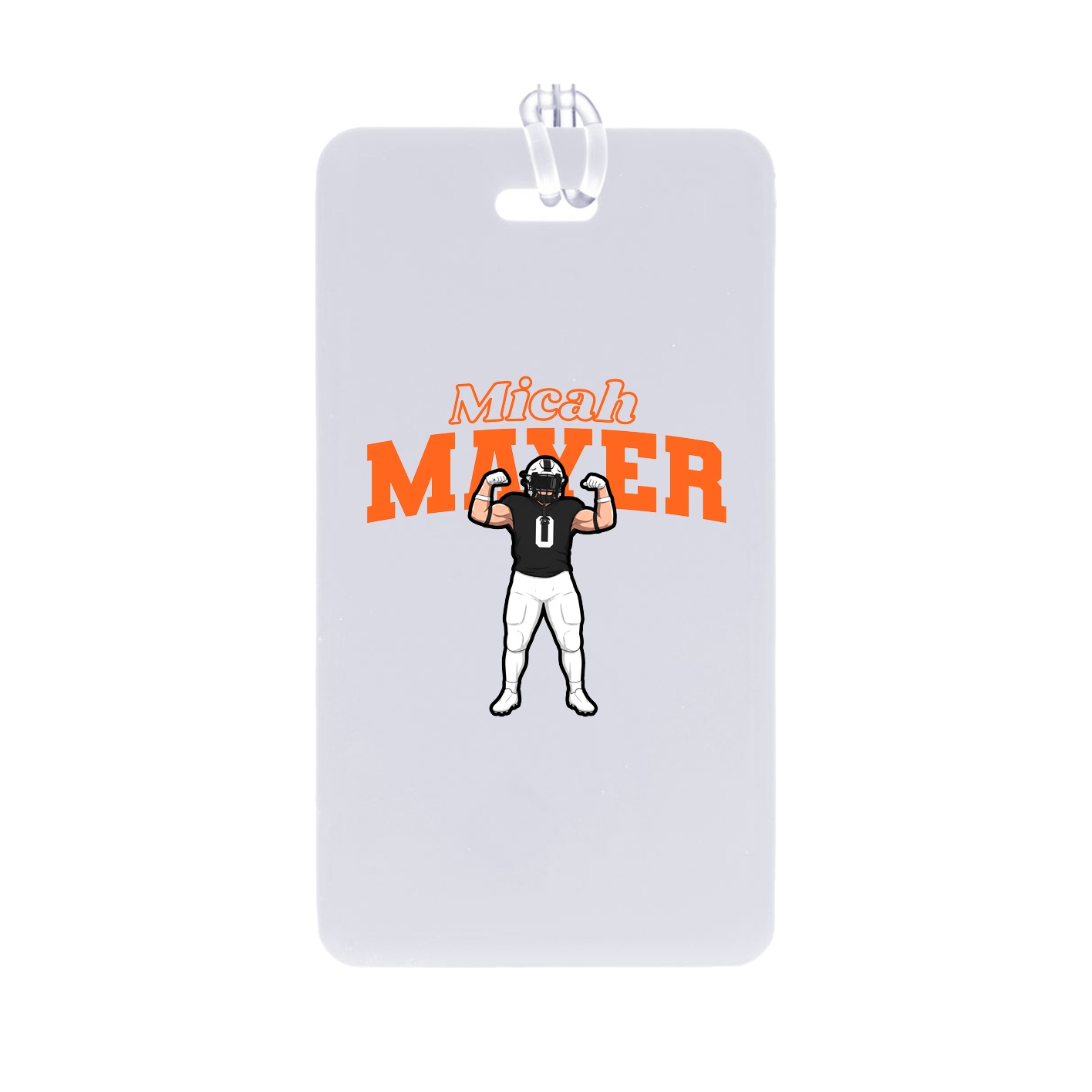 Bag Tag — Name Arch in Classic