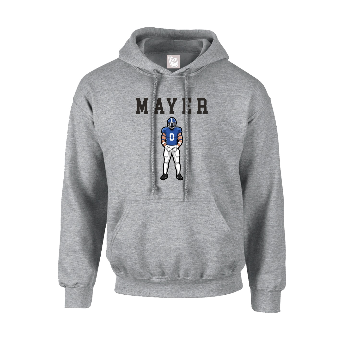 Youth Hoodie — Shirsey in Grey