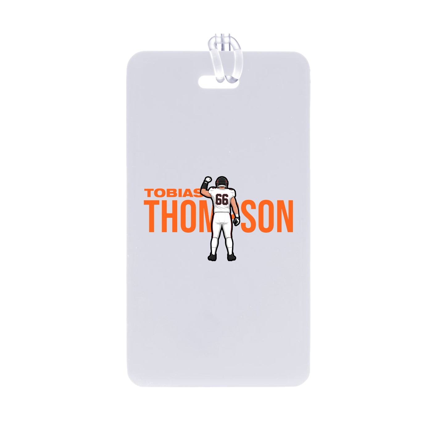 Bag Tag — Player Name in Classic