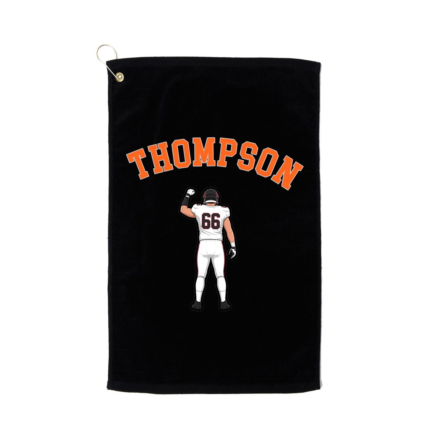 Golf Towel — Shirsey Arch in Black