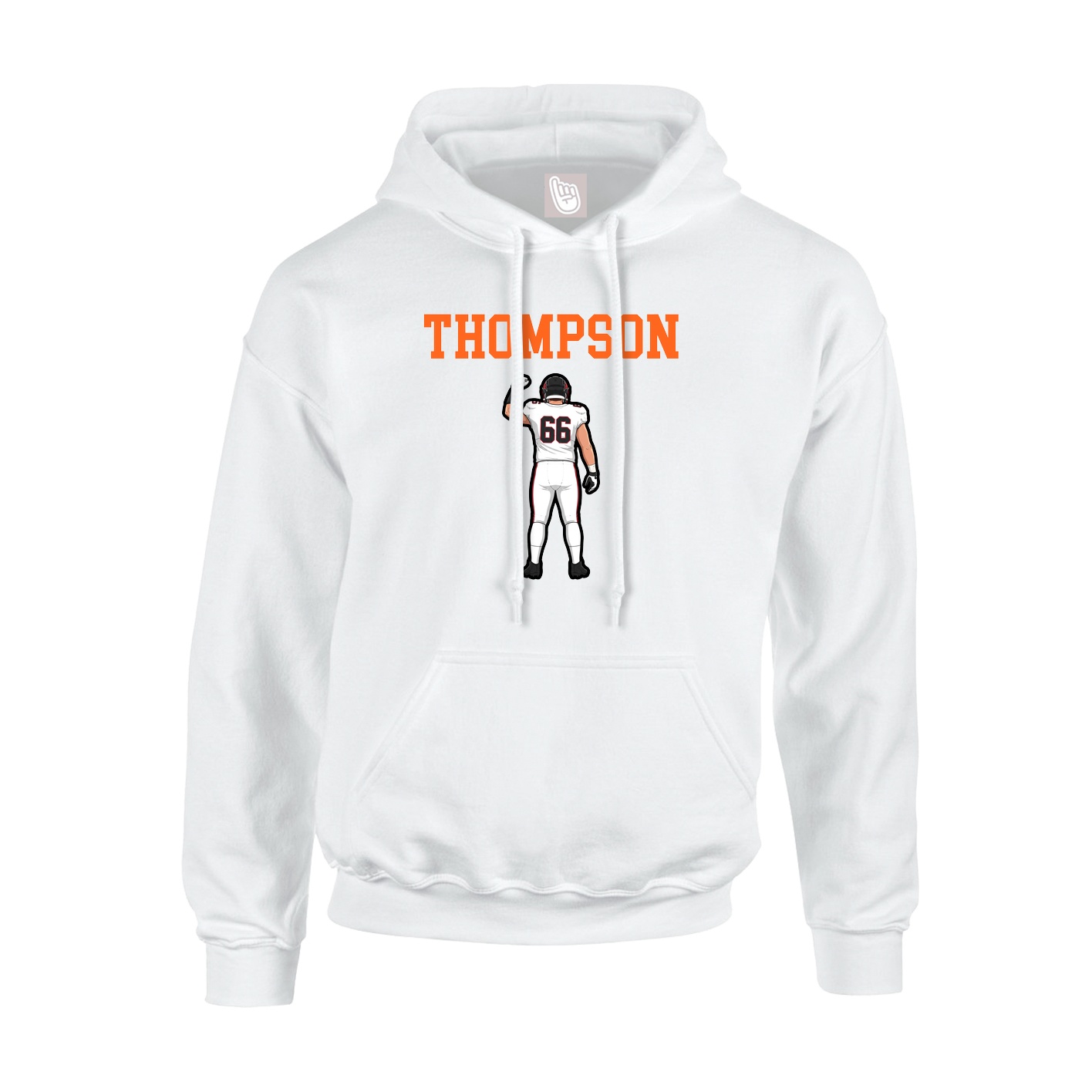 Youth Hoodie — Shirsey in White