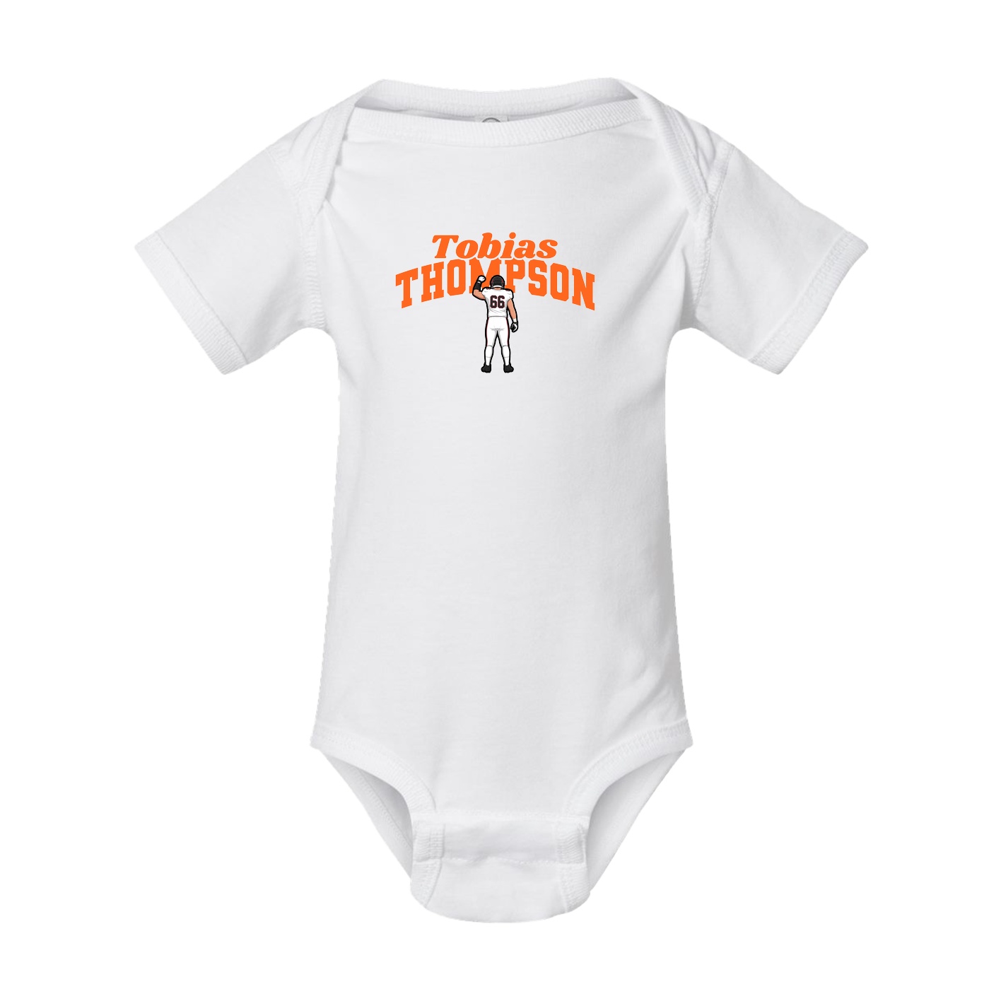 Baby Onesie — Signature Arch in White