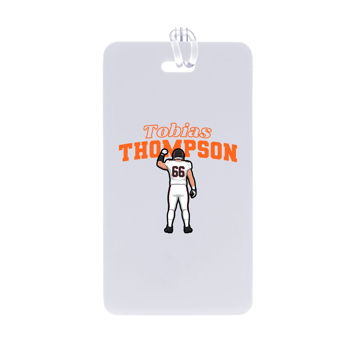 Bag Tag — Name Arch in Classic