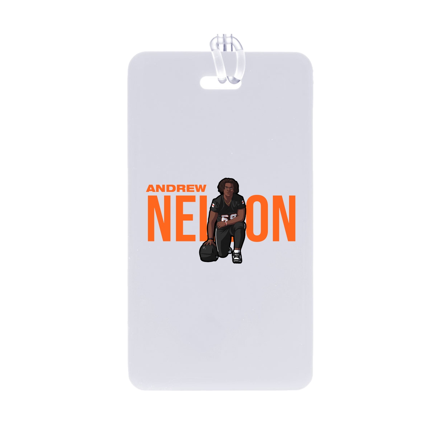 Bag Tag — Player Name in Classic