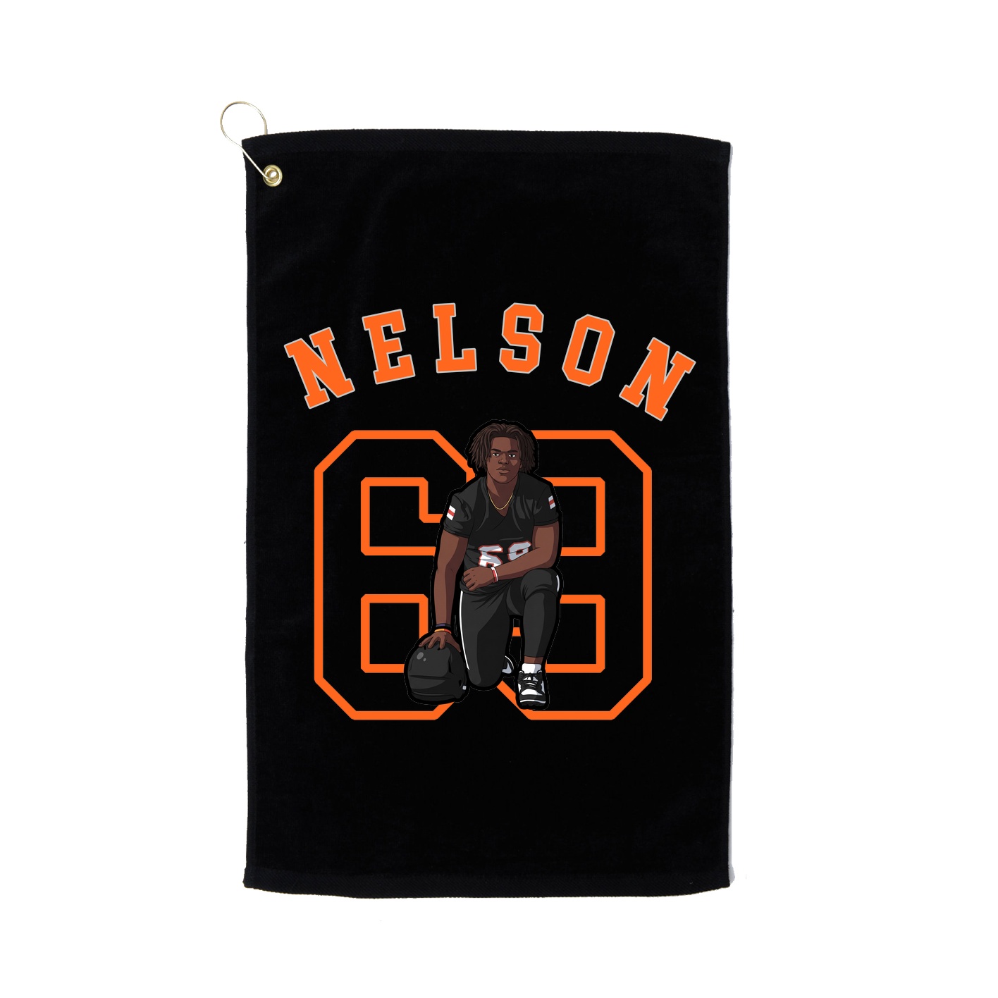 Golf Towel — Shirsey Arch in Black