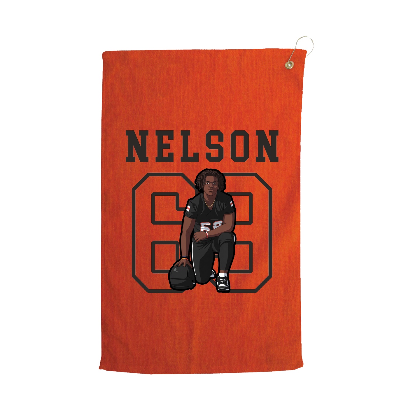 Golf Towel — Shirsey in Orange
