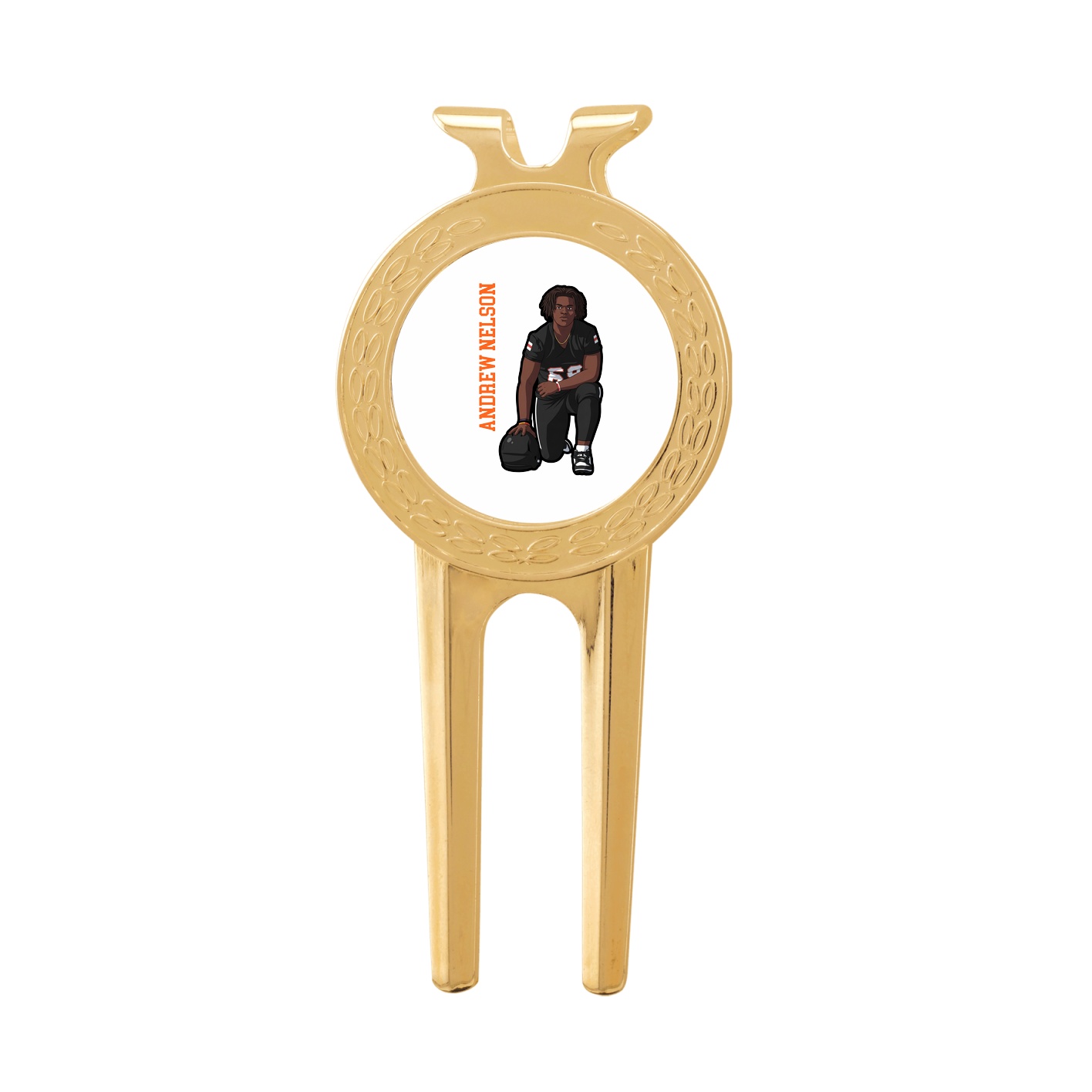 Divot Tool with Ball Marker — Name Vertical in Classic