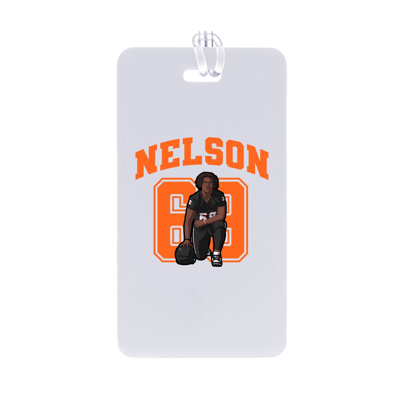 Bag Tag — Number in Classic