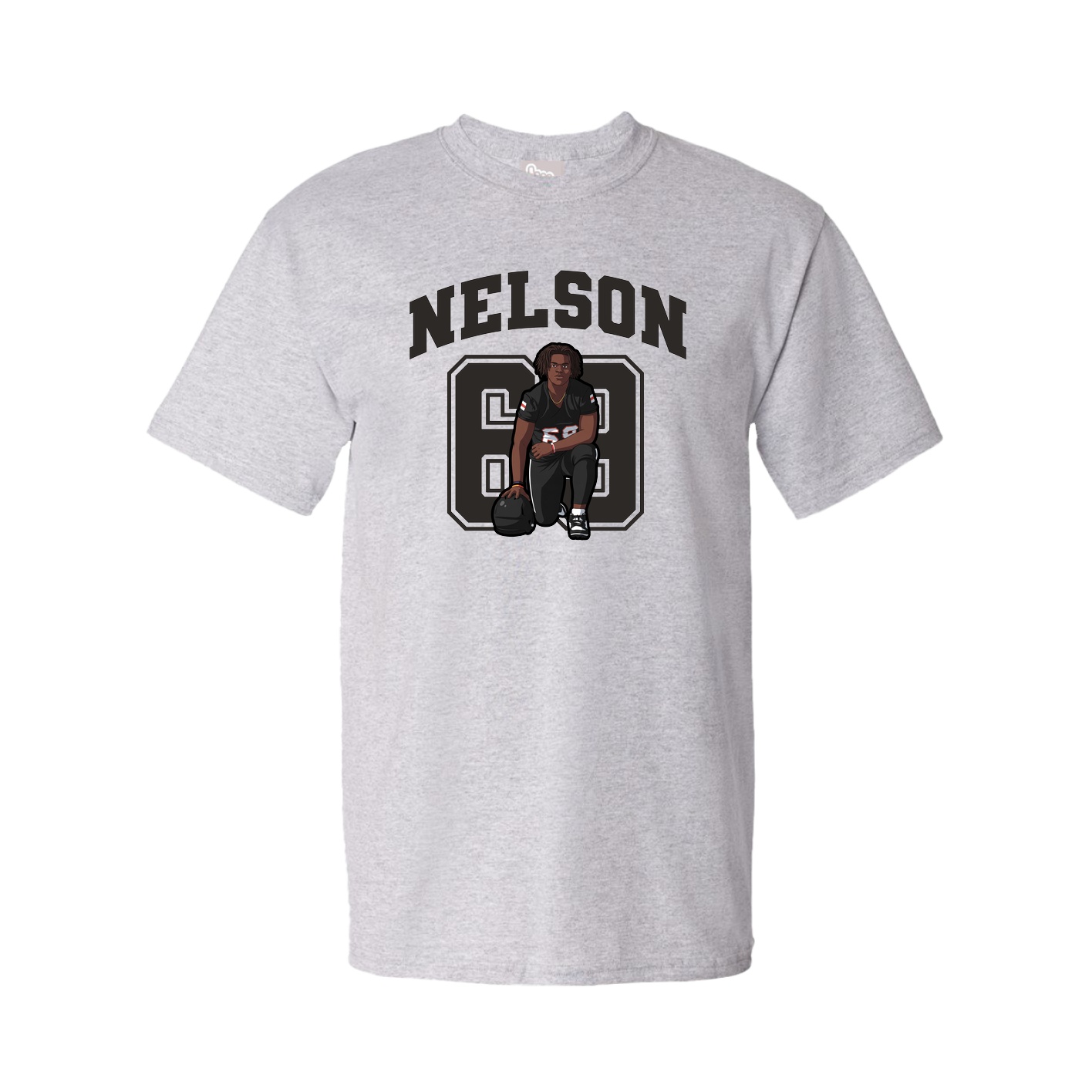 Tee — Number in Grey