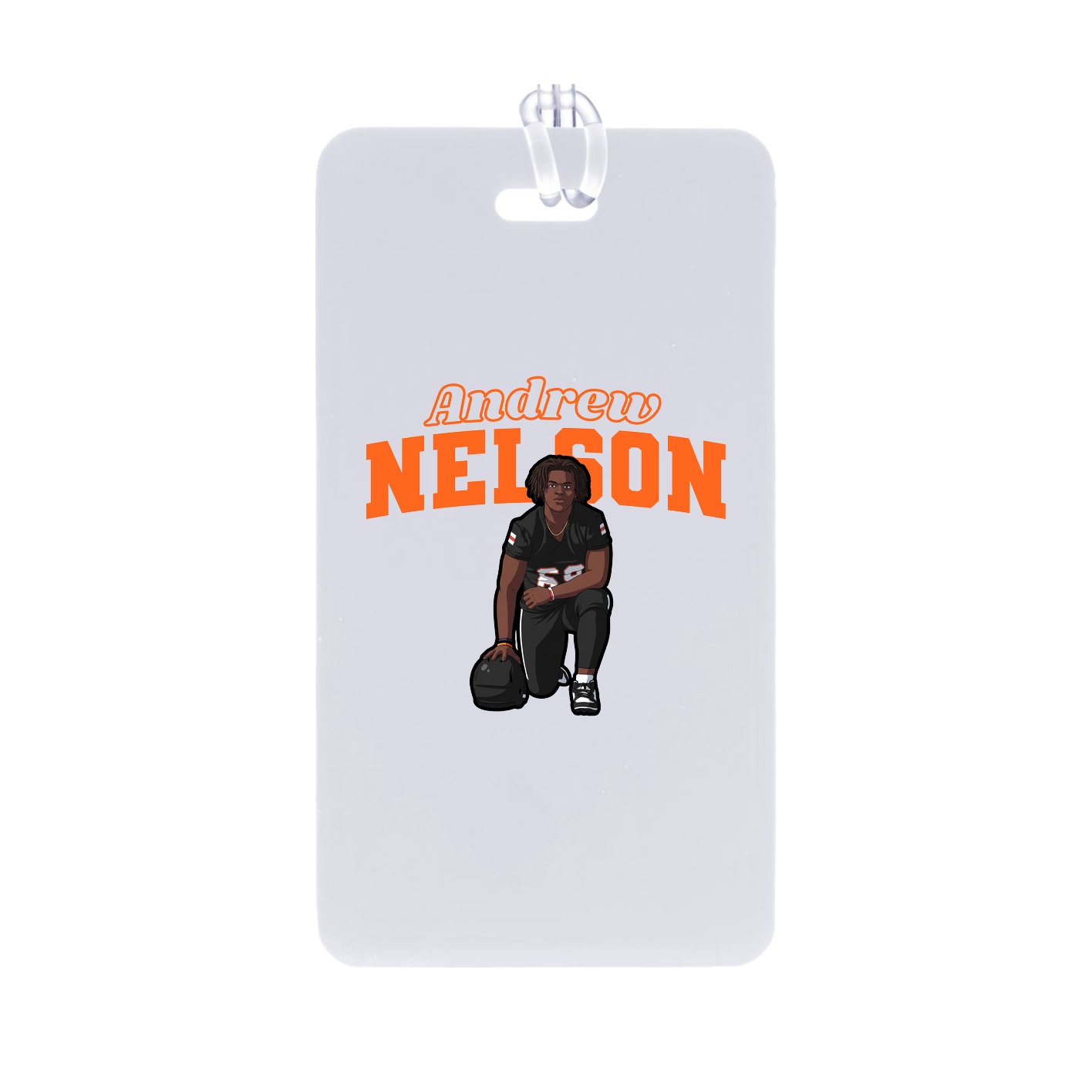 Bag Tag — Name Arch in Classic