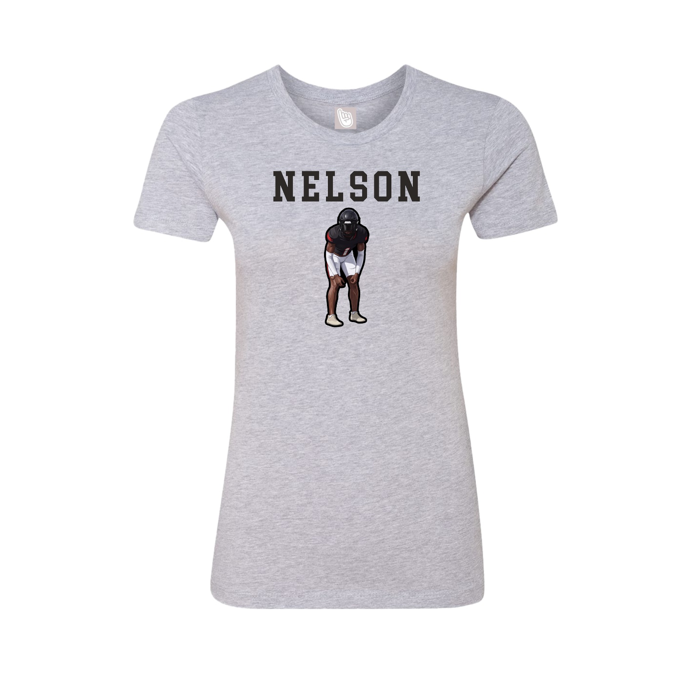 Fitted Women's Tee — Shirsey in Grey