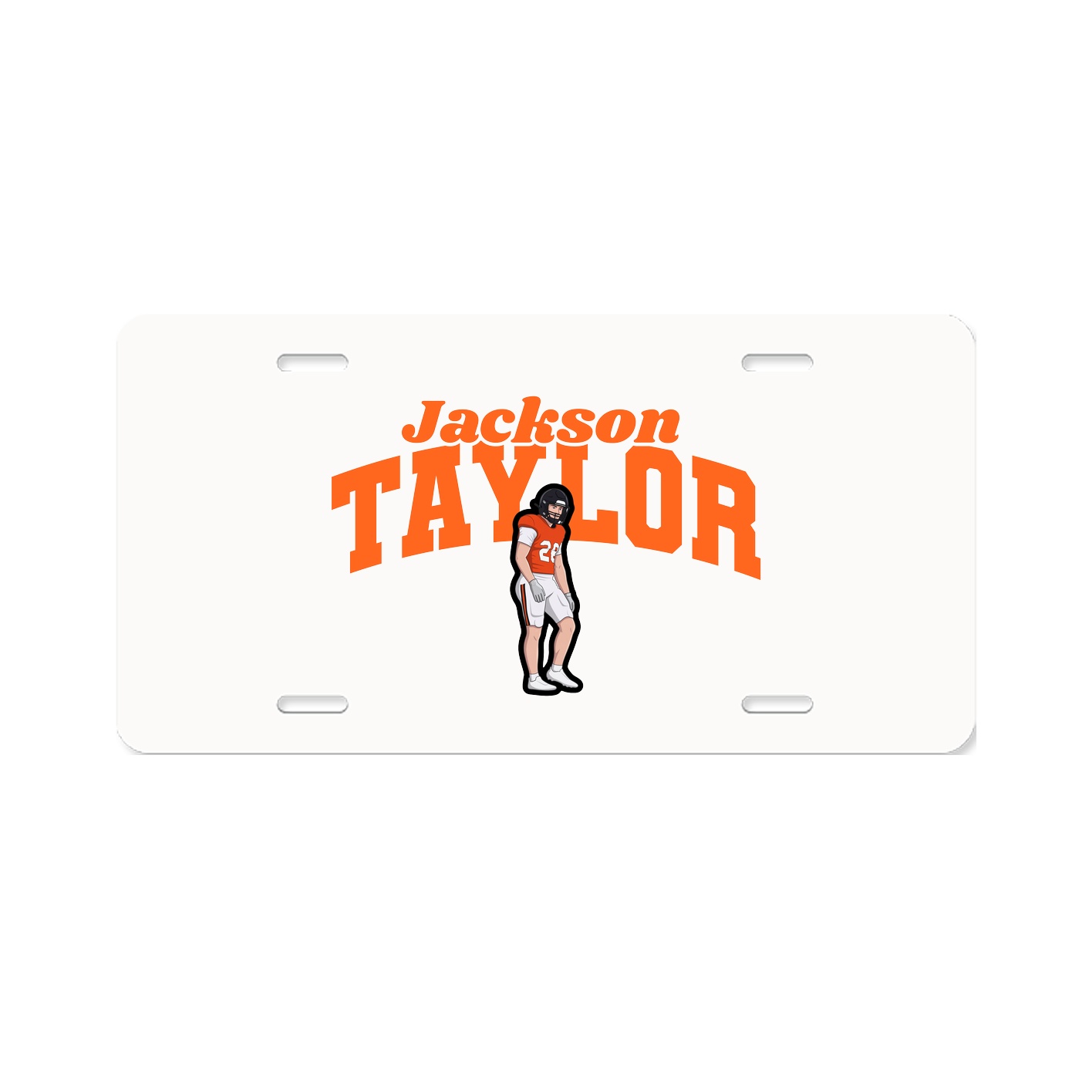 License Plate — Signature Arch in Classic