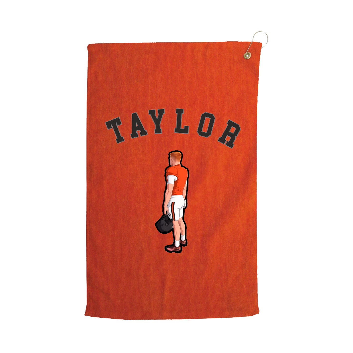 Golf Towel — Shirsey Arch in Orange