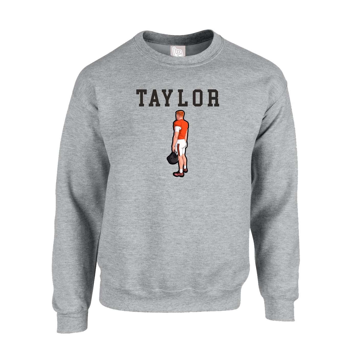 Fleece Crew — Shirsey in Grey