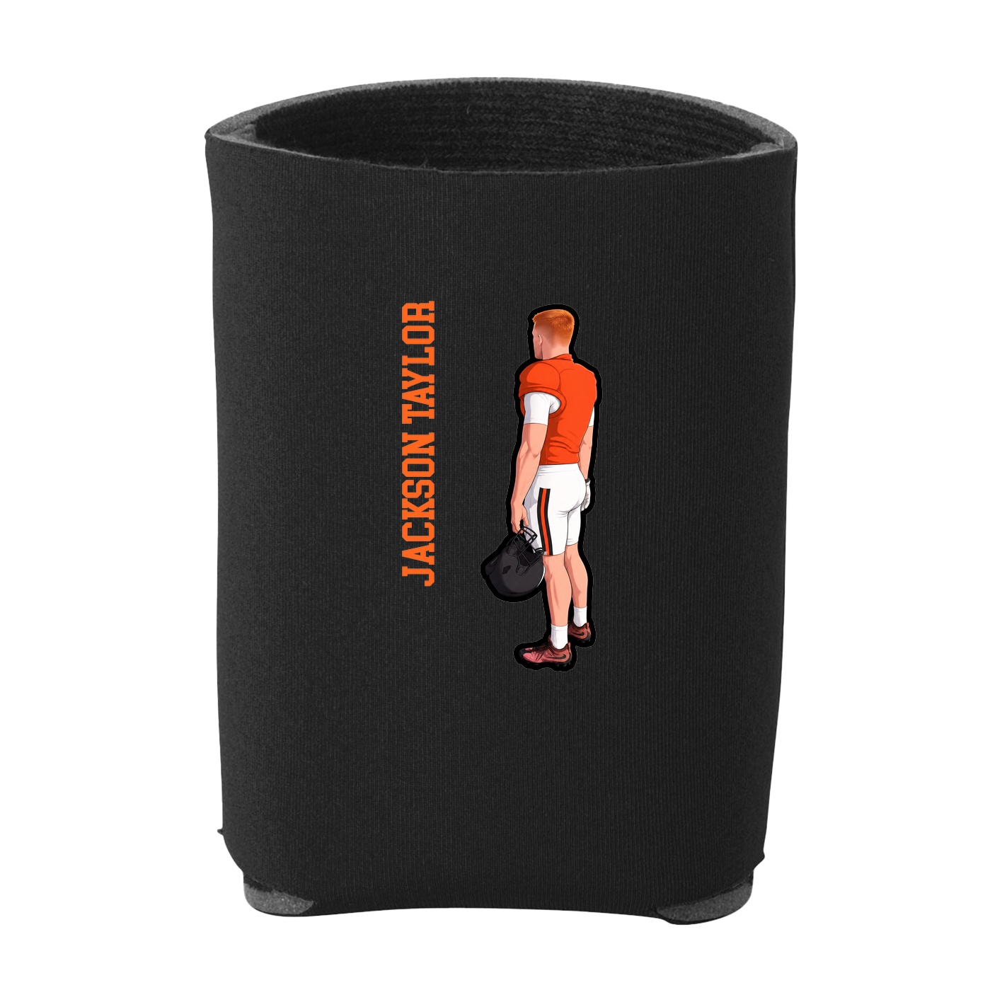 Can Holder — Name Vertical in Black