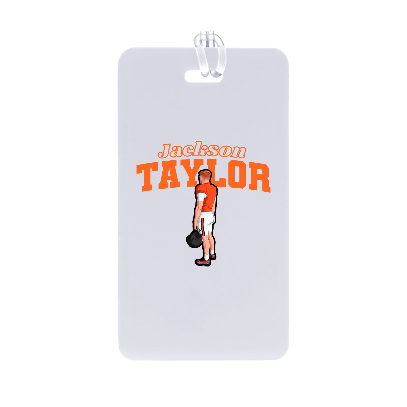 Bag Tag — Name Arch in Classic