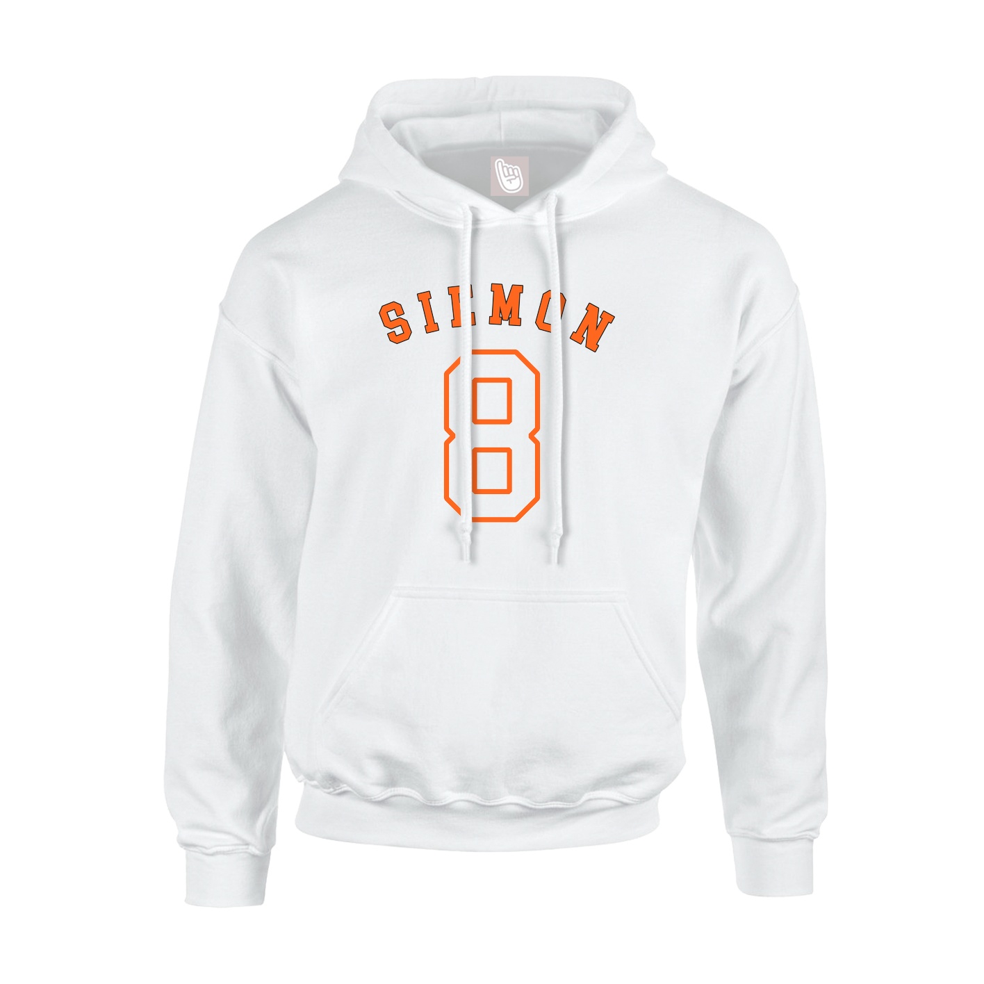 Hoodie — Shirsey Arch in White