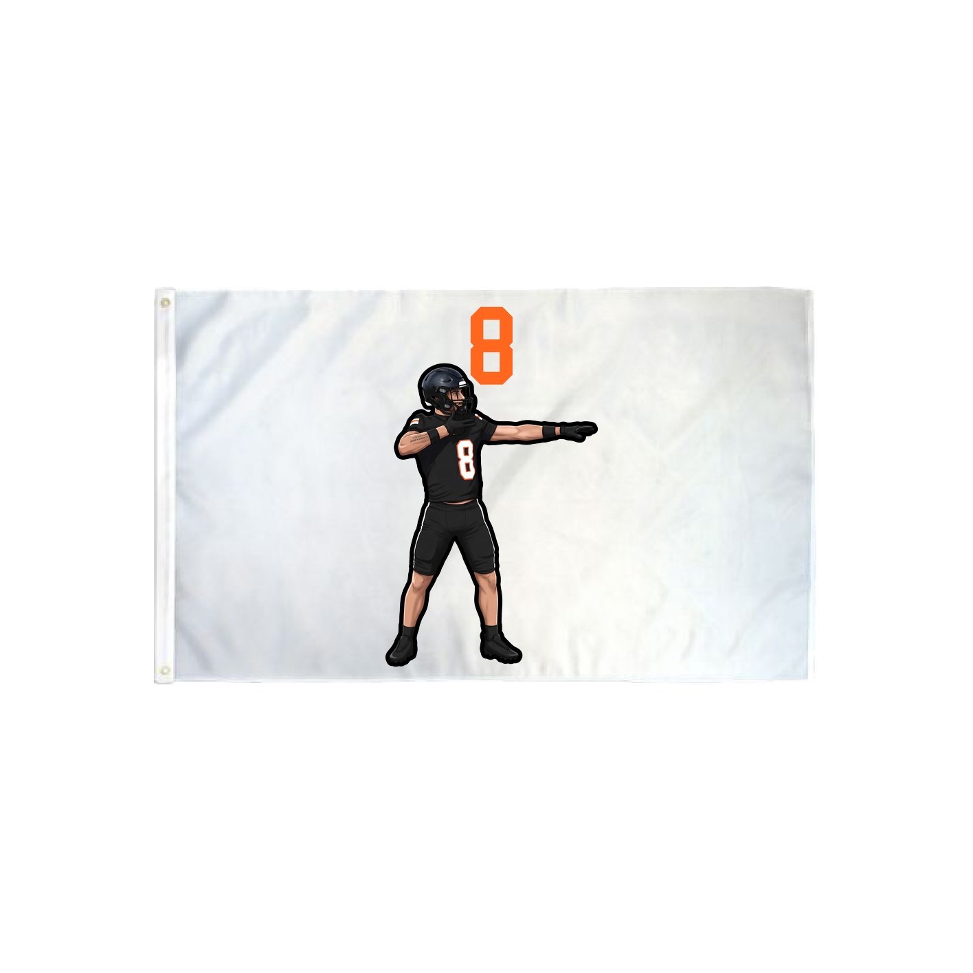 3x5 Flag — Number Top in Classic