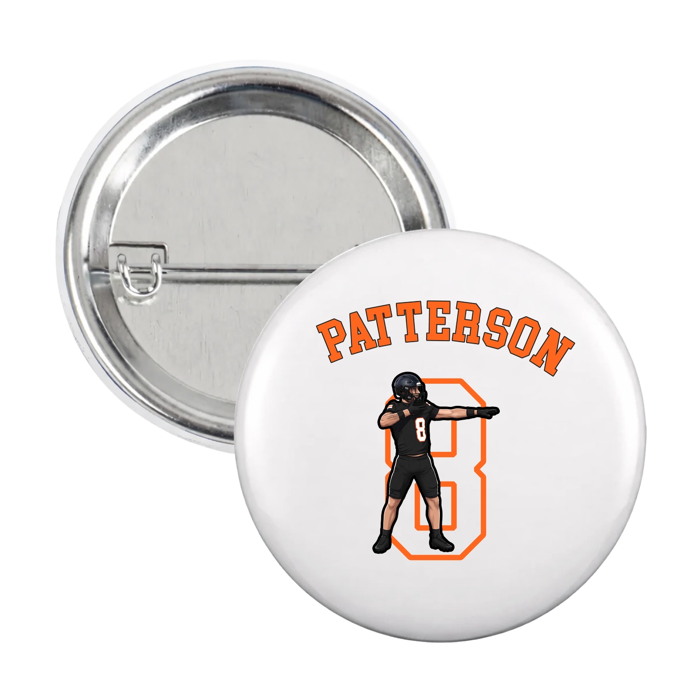 Game Day Button — Shirsey Arch in White