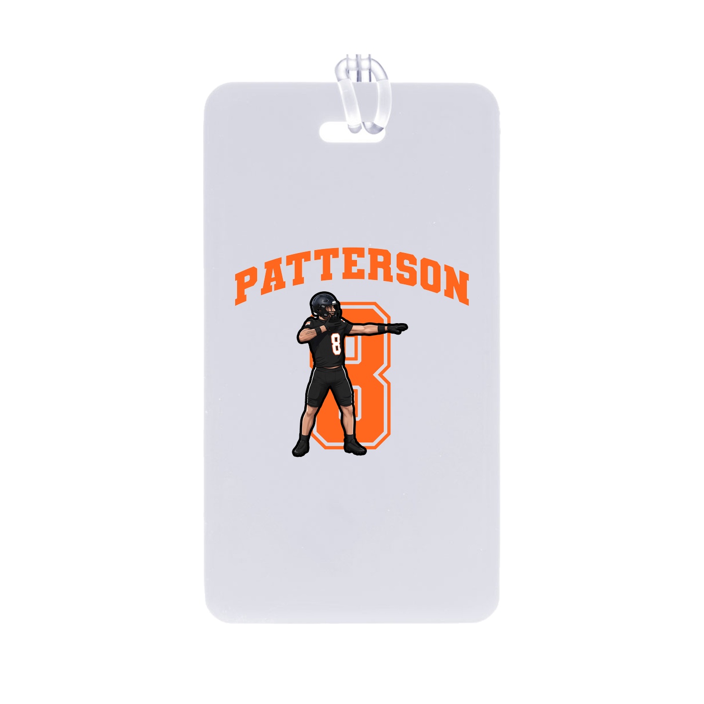 Bag Tag — Number in Classic