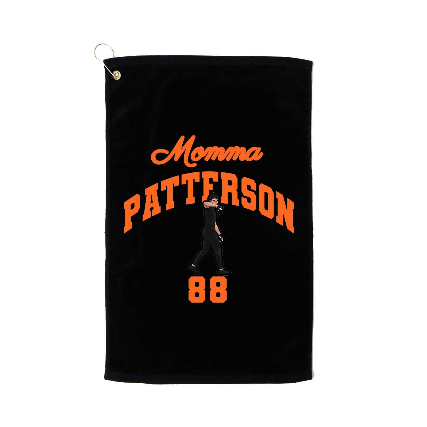 Golf Towel — Mothers Day Arch in Black