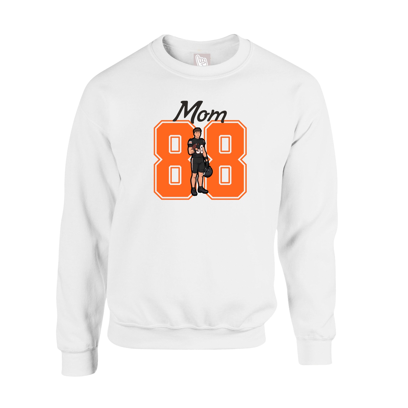 Fleece Crew — Mothers Day Shirsey in White