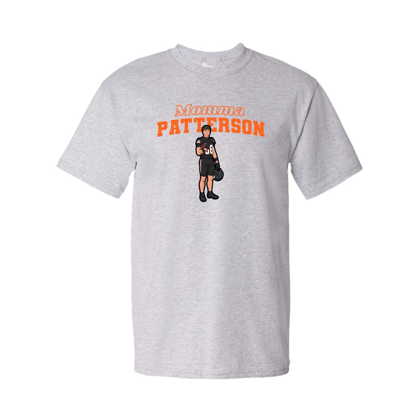 Youth Tee — Mothers Day Block in Grey