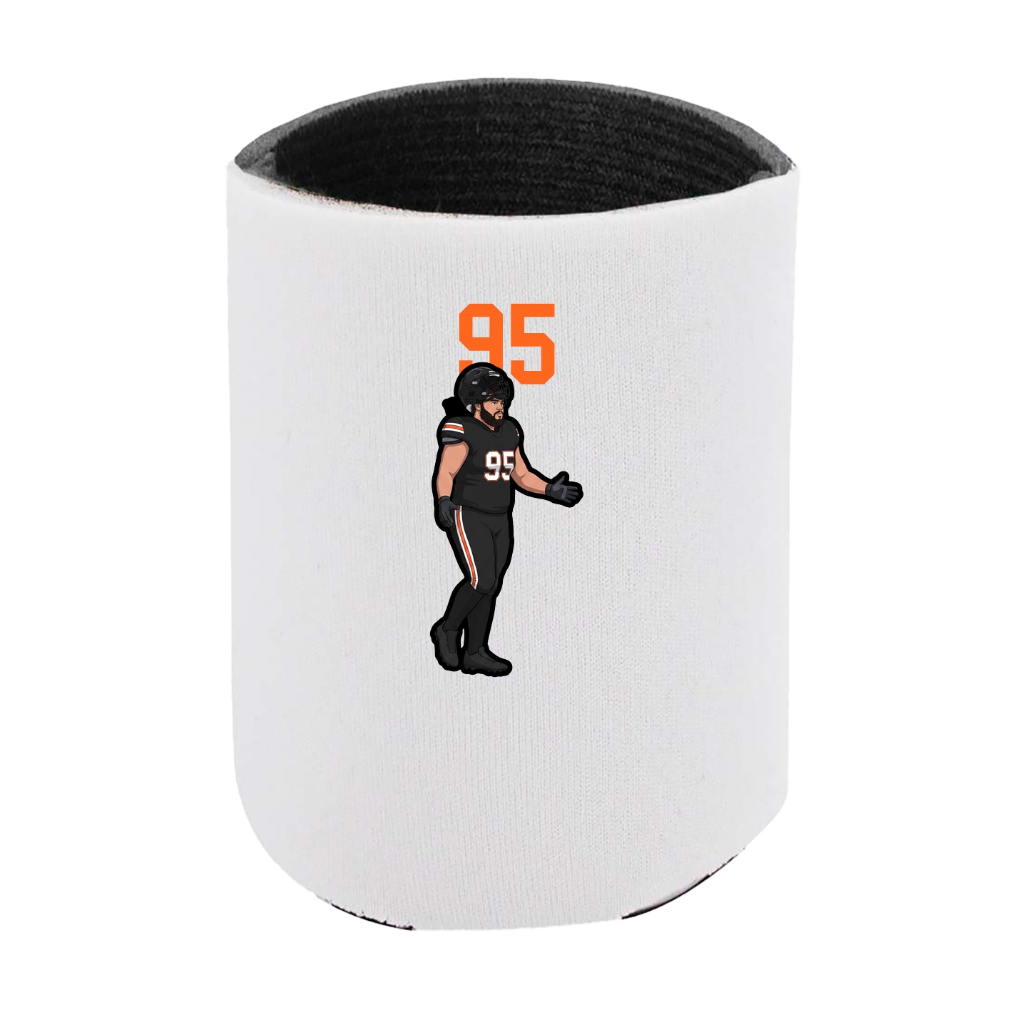 Can Holder — Number Top in White