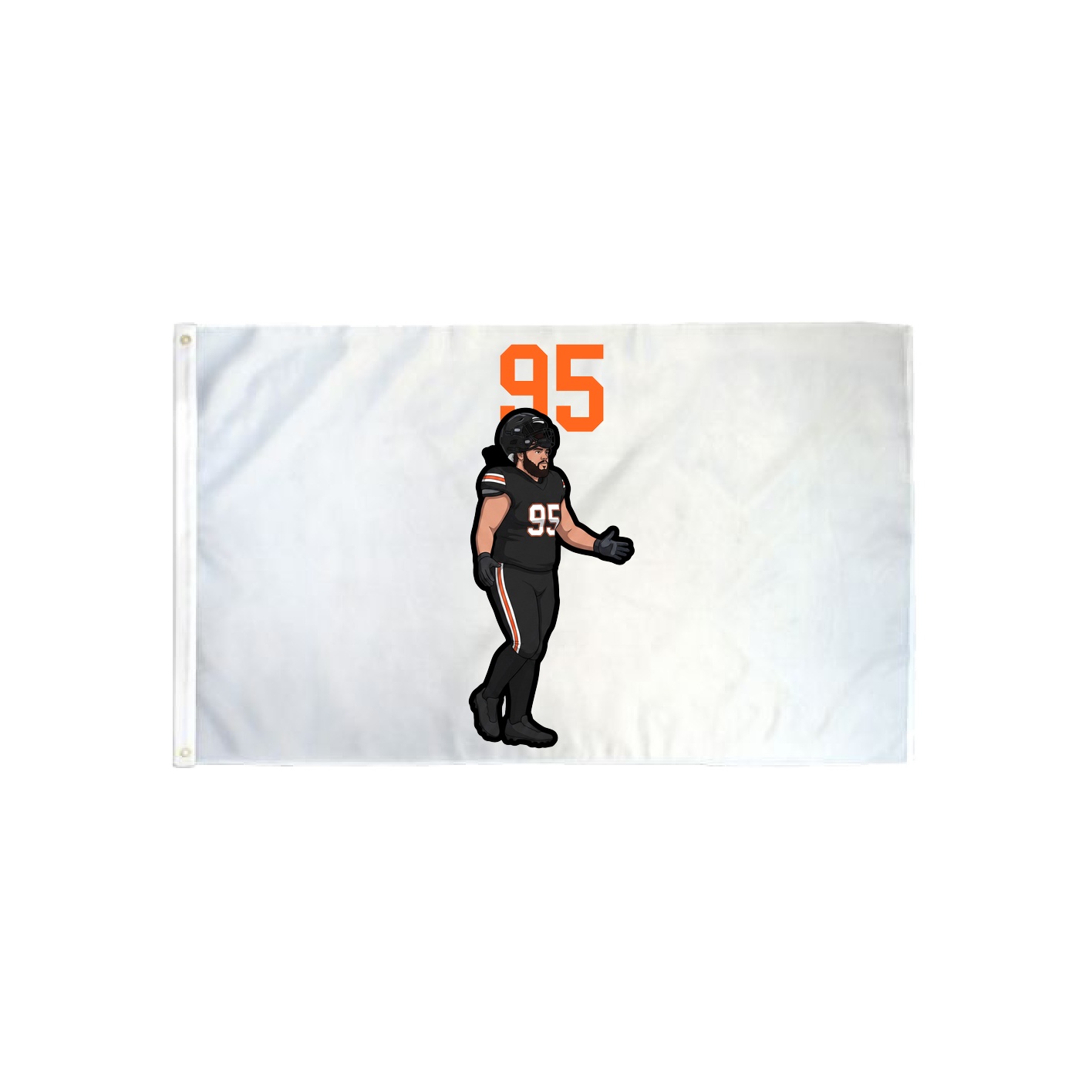 3x5 Flag — Number Top in Classic