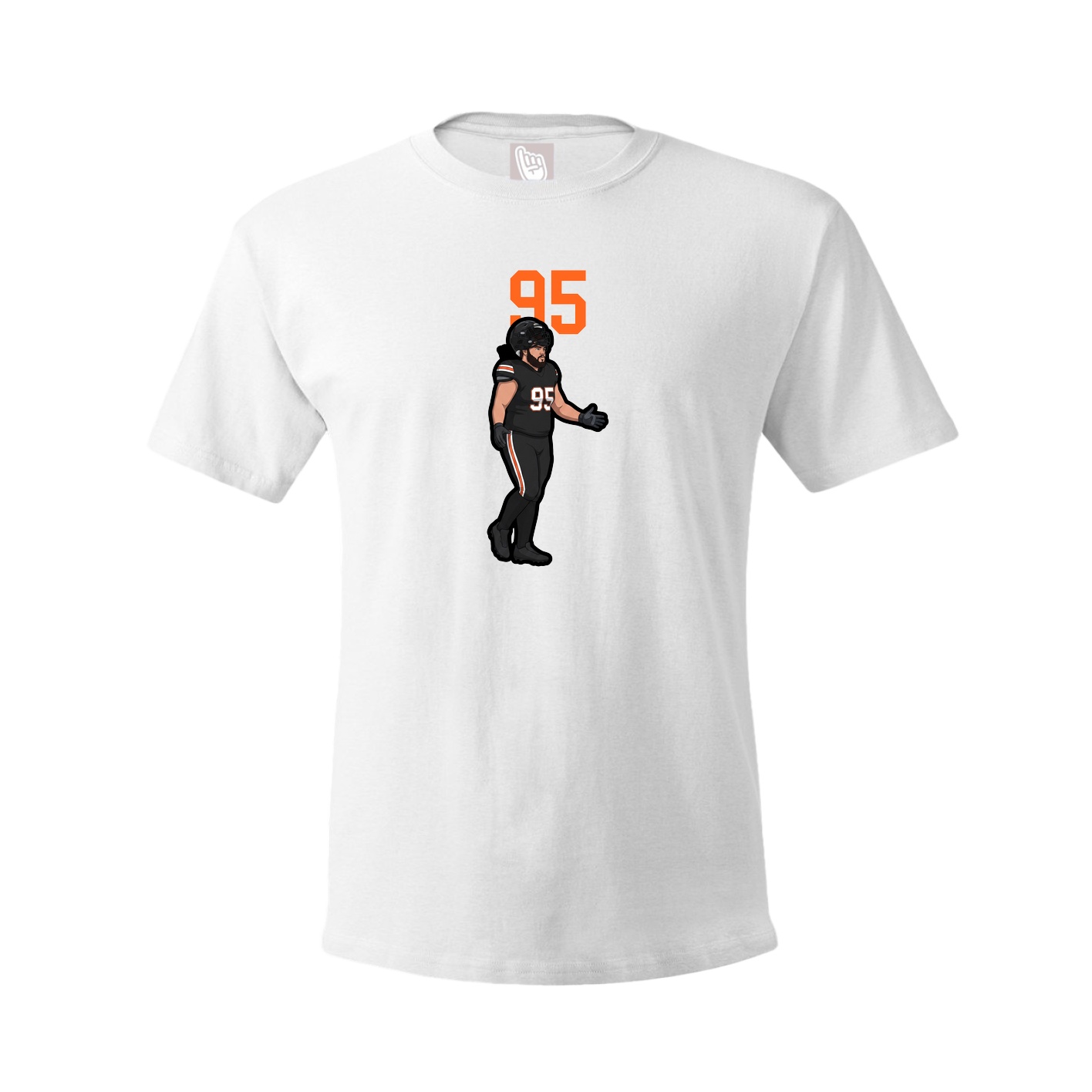 Tee — Number Top in White