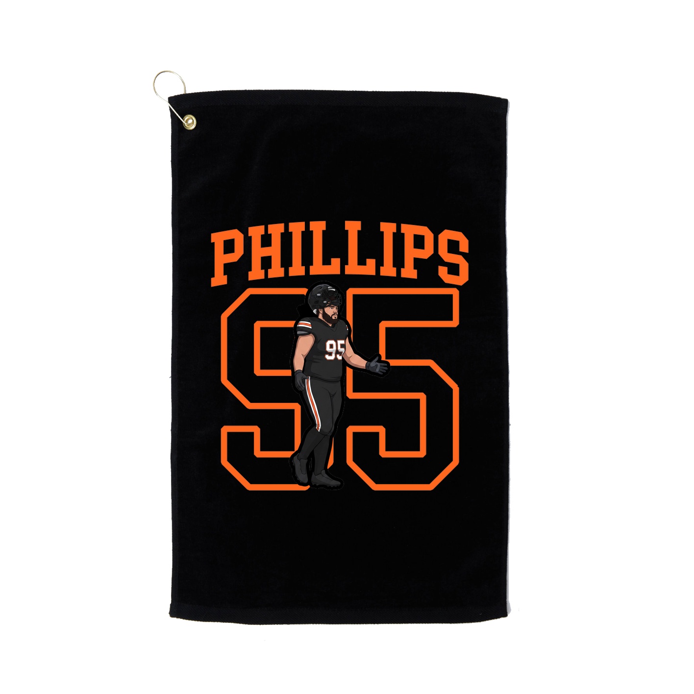 Golf Towel — Shirsey in Black