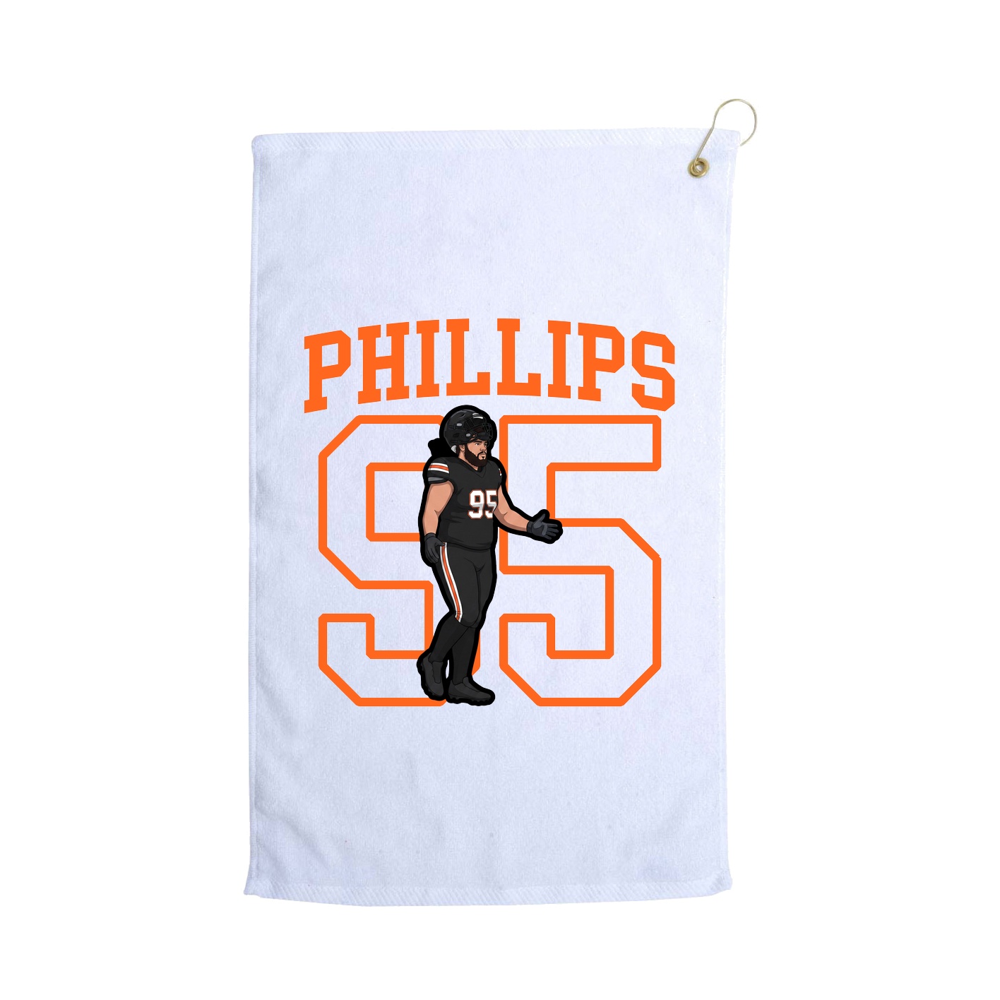 Golf Towel — Shirsey in White